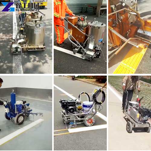 road striping machine usages