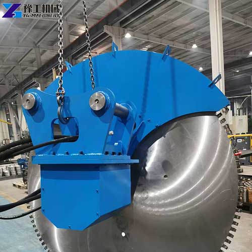 rock saw attachment for excavator price