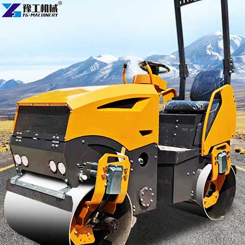 roller machine for roads