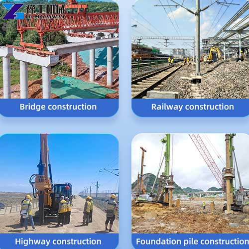 rotary drilling rig machine applications