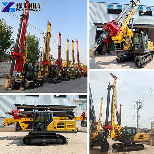 rotary drilling rig machine models