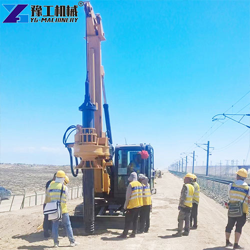 rotary piling machine in germany