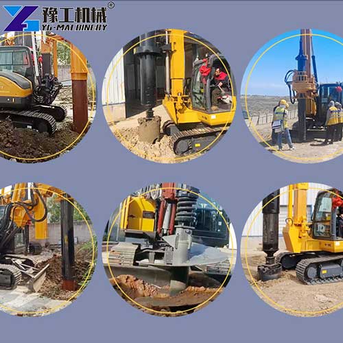 rotary piling rig applications