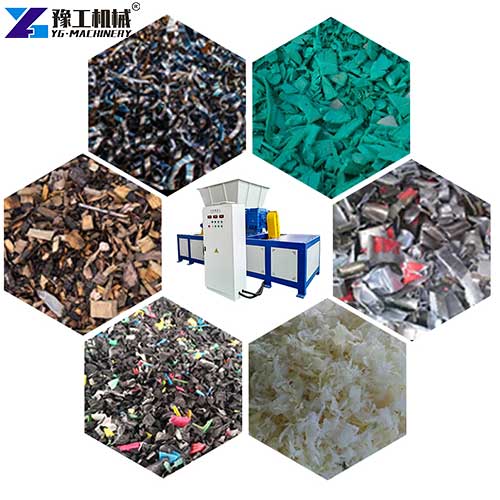 rubber shredding machine usage