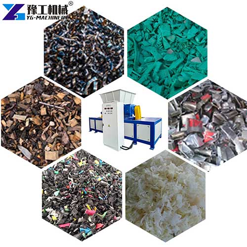 rubber tire shredder machine applications