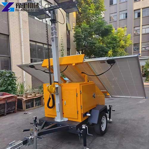 solar led light tower