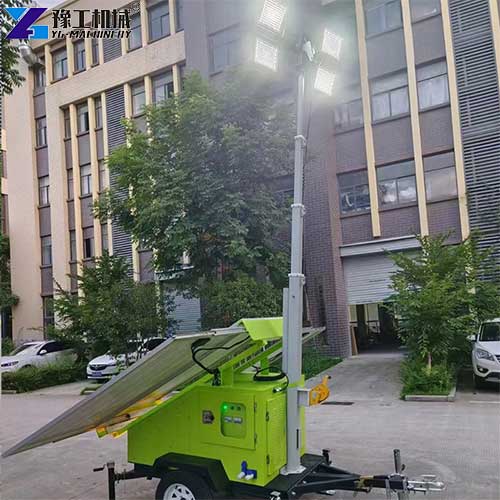 solar mobile light tower application