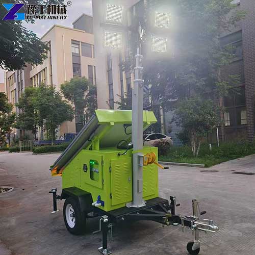solar mobile lighting tower application