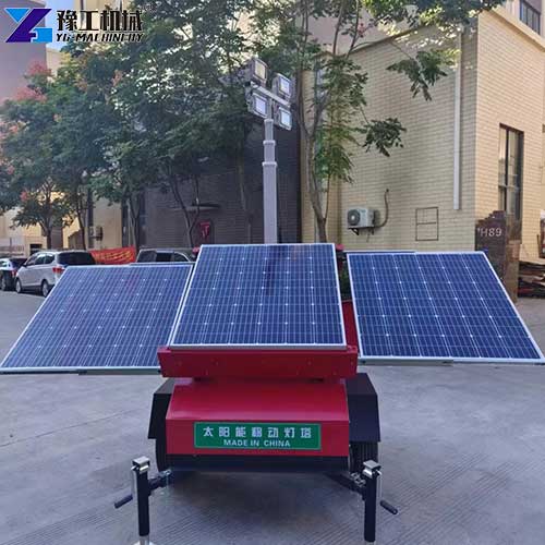 solar mobile lighting tower model