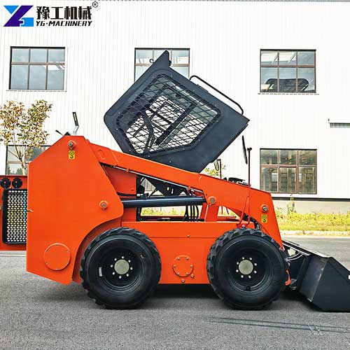 wheeled mini skid steer