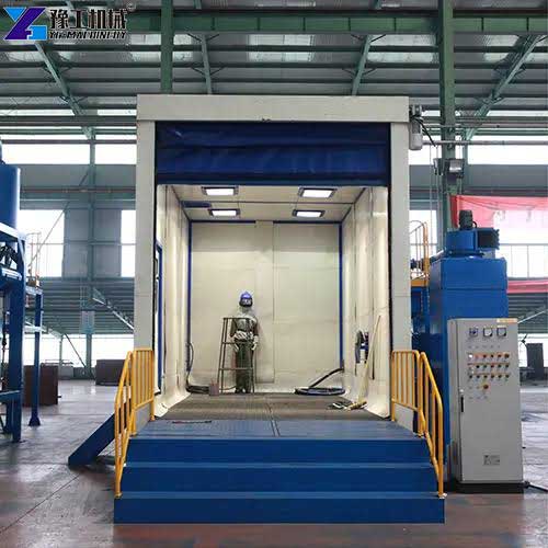 blasting booth model