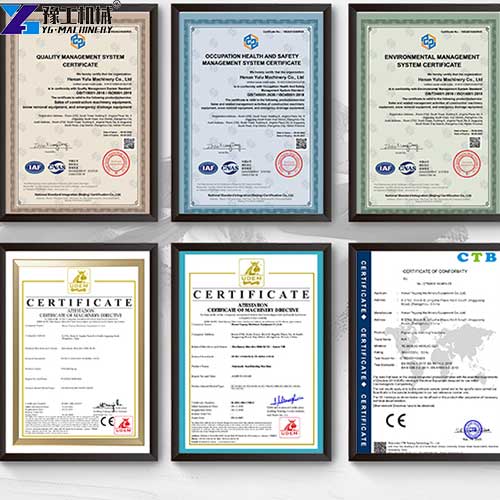 certificate of underwater crawler cleaning robot