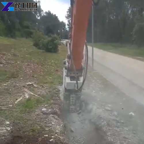 chain drum cutter attachment