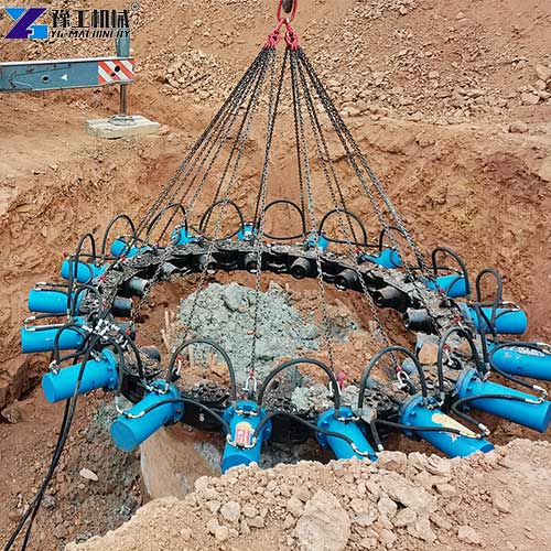 concrete pile breaker