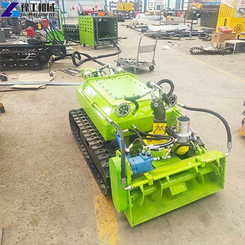 crawler cleaning robot application