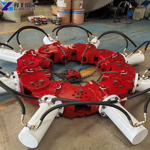 customized pile chipping machine