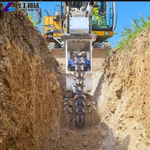 excavator chain drum cutter prices