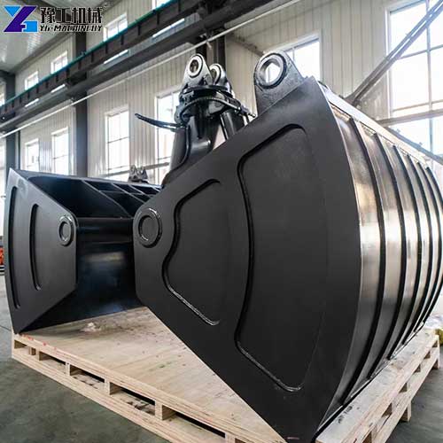 excavator clamshell attachment use in australia