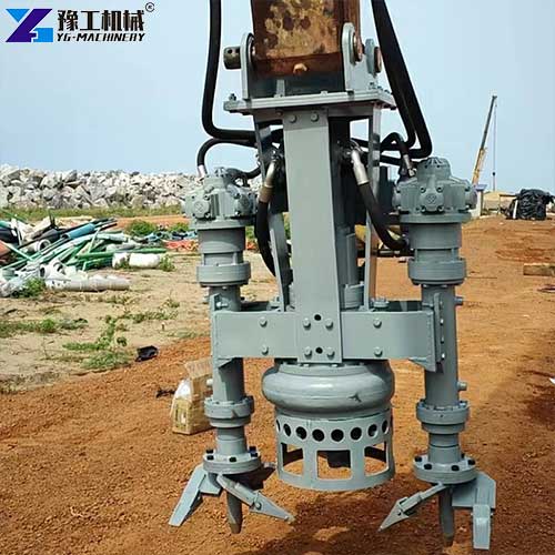 excavator dredge attachment application