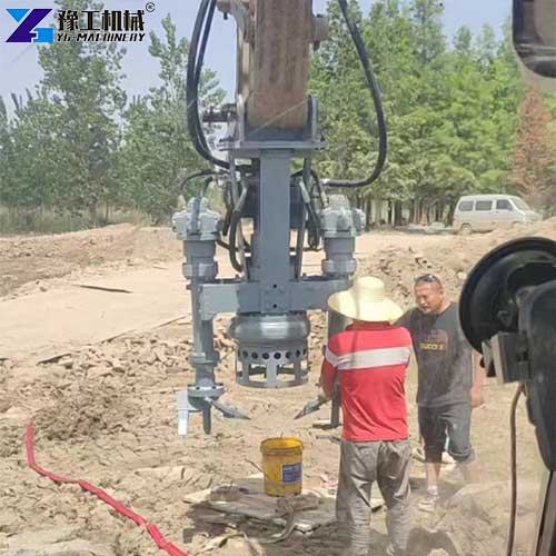 excavator dredge pump application