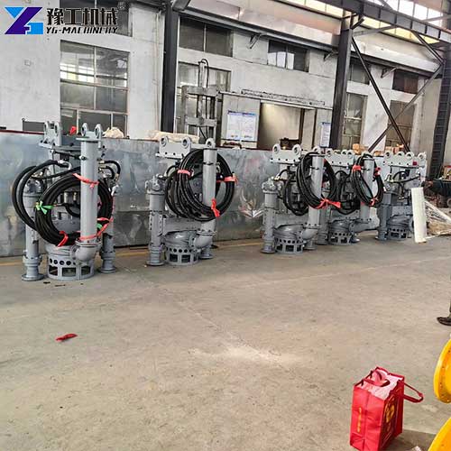 excavator dredge pump attachment factory display