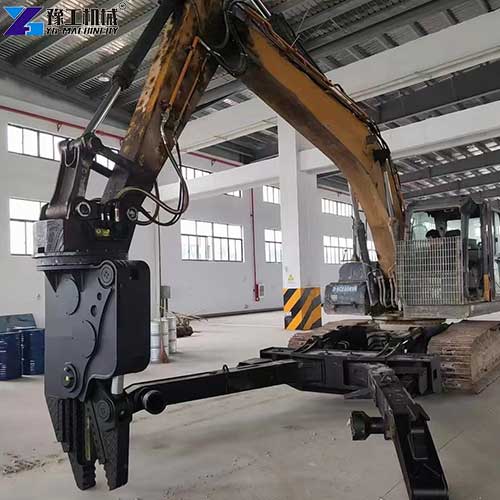 excavator vehicle dismantler attachment type