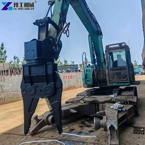 excavator vehicle dismantler attachment