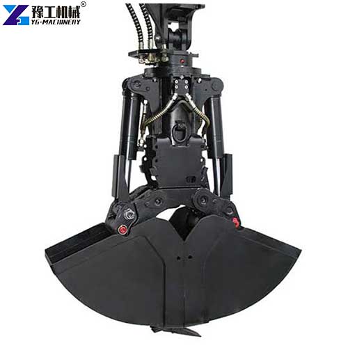 excavator with clamshell bucket price