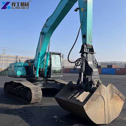 hydraulic clamshell bucket application