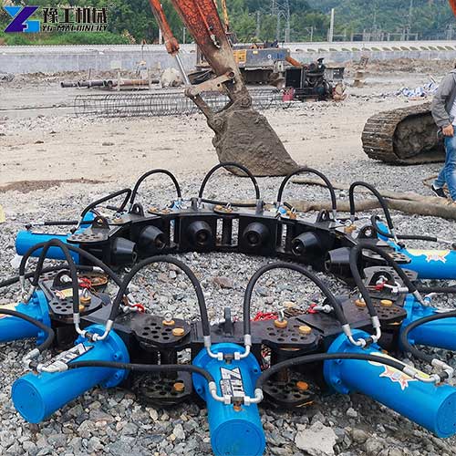 hydraulic pile cropper