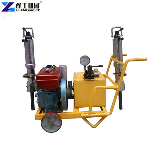 hydraulic splitter for rock