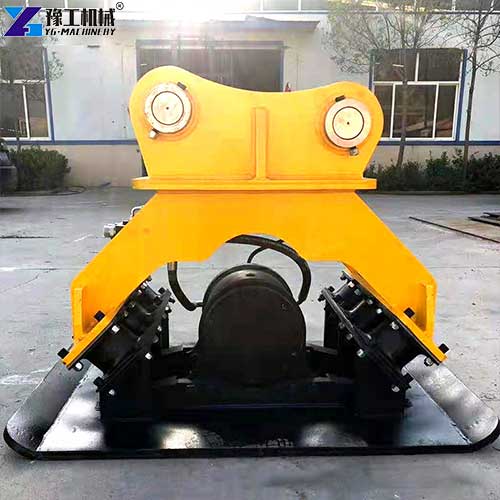 mini excavator vibratory plate compactor price