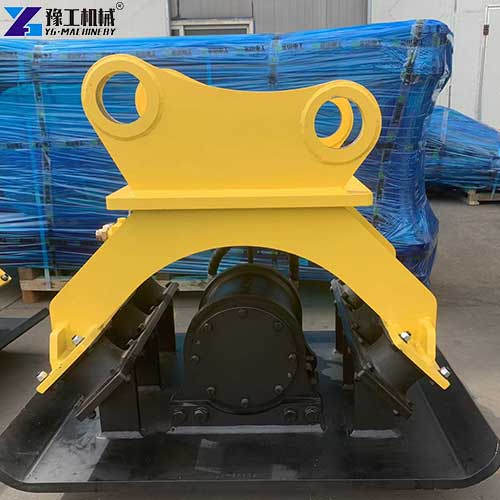 mini excavator vibratory plate compactor