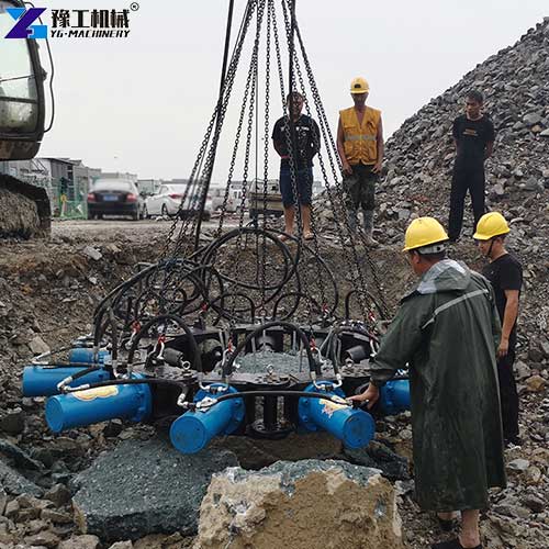 pile chipping machine application