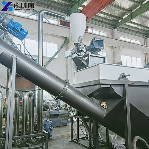 plastic recycling line details