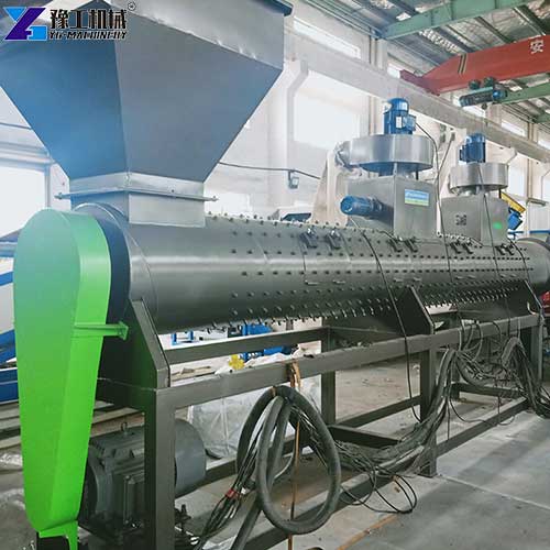 plastic recycling line factory