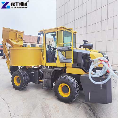 self loading concrete truck mixer