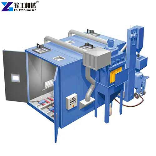 shot blast booth type