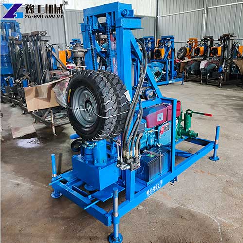 small well drilling machine factory display