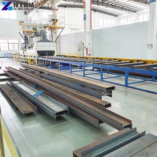 steel shot blasting machine sold to mexico