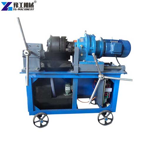 steel threading machine details
