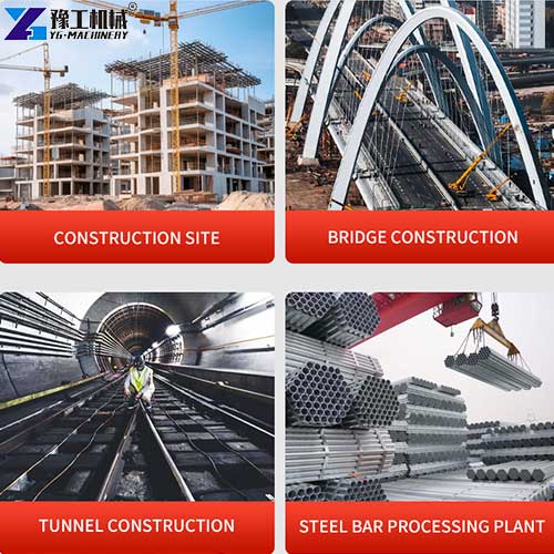 steel threading machine usage