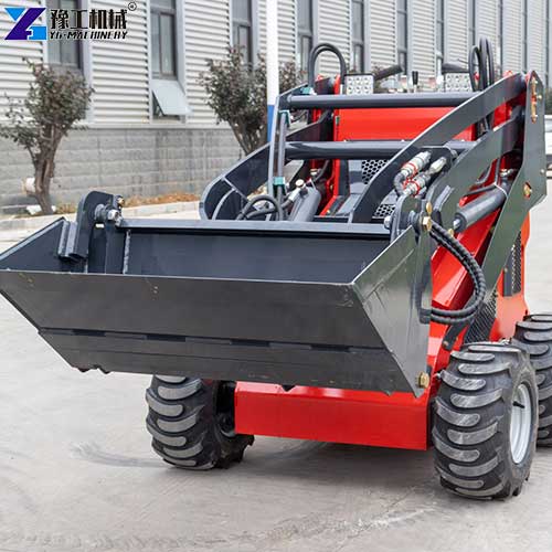 wheeled mini skid steer sold to the uk