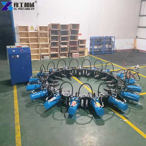 yg pile breaker machine display