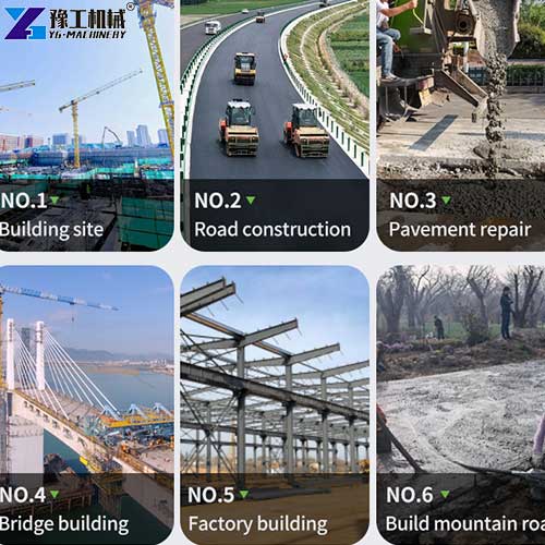 yg self loading concrete mixer truck applications