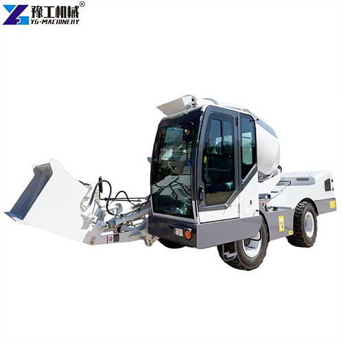 yg-self loading concrete mixer truck