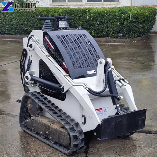 yg small track skid steer working site