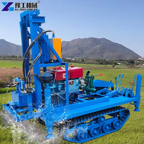 yg small water well drilling rig use in mexico