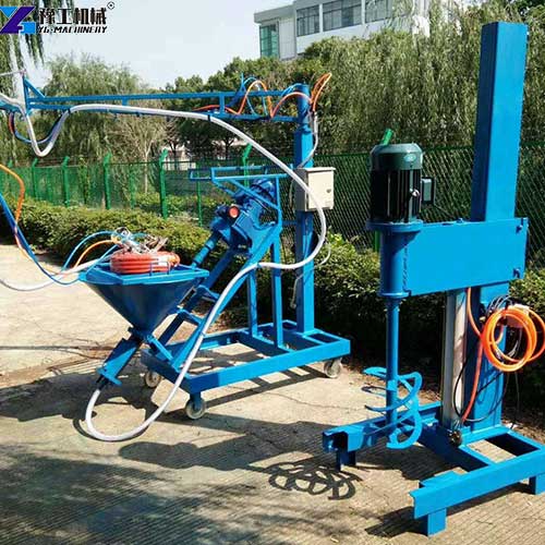 YG GRC spraying machine application
