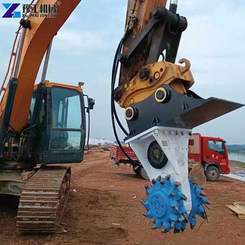 YG hydraulic drum cutter export to Mexico